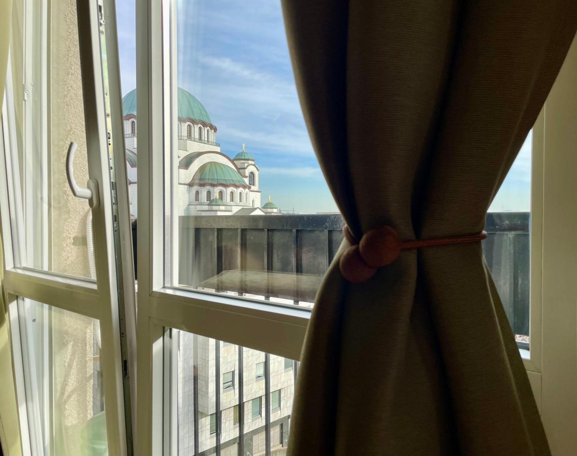 Vintage Delight Apartment Vracar Hram Sv Save Belgrado Exterior foto